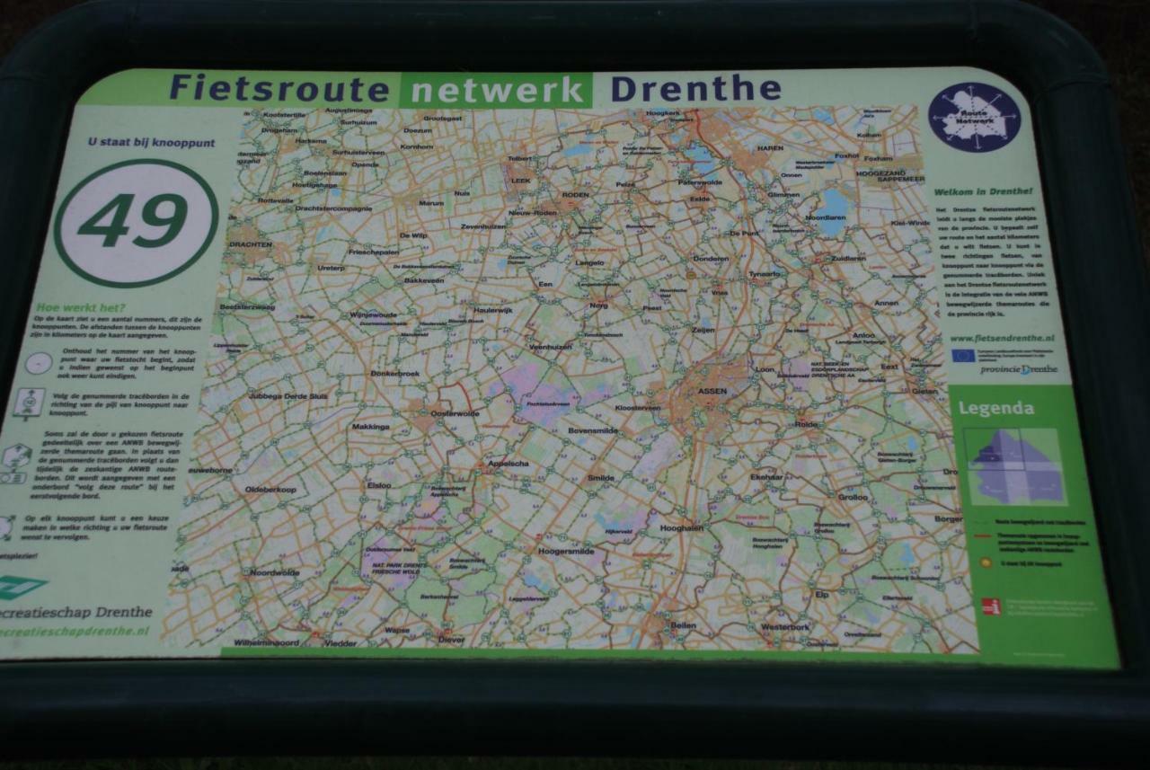 Assen-Groningen-Saunacabine Vries Exterior foto